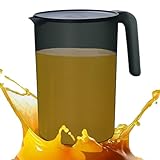 Versement et tamisage fluides : plus de gouttes ou de saleté lorsque vous versez de l'eau avec ce pichet à eau froide. Il a une bouche en forme de U qui rend le versement facile et soigné, et un port de filtre qui élimine toute saleté supplémentaire dans votre boisson. Vous allez adorer l'expérience de boire plus propre.