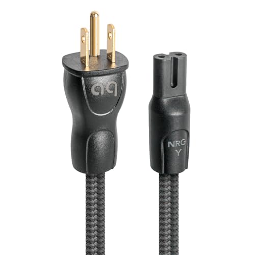 AudioQuest NRG-Y2 Power Cable (2m, 1 x C7 > 1 x 3-Prong Wall Plug)