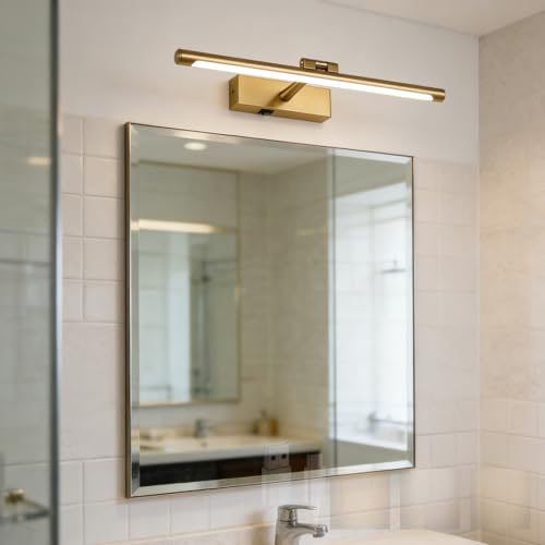 Luz de Pared Cobre Impermeable con Diseño Elegante de 32cm para Salón y Baño 1