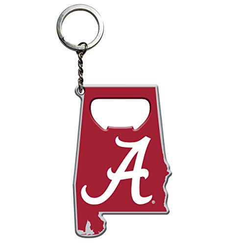 Porte-clés décapsuleur Alabama Crimson Tide fini les bouteilles impossibles à ouvrir