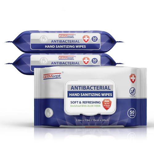 Germisept Antibacterial Hand Sanitizing Wipes