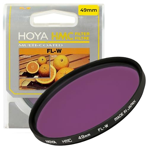 Filtre couleur Hoya HMC FL-W 49 mm pour reussir vos photos en interieur