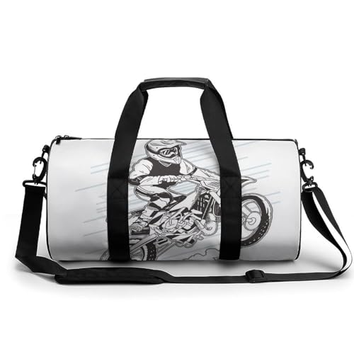Sac de voyage week-end noir 45cm pour camping et randonnée active