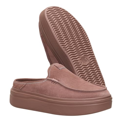 Image of HEYDUDE Women's Austin Lift Platform Mule | Casual Slip-On Shoes | Lightweight, Comfortable, Stylish Everyday Footwear