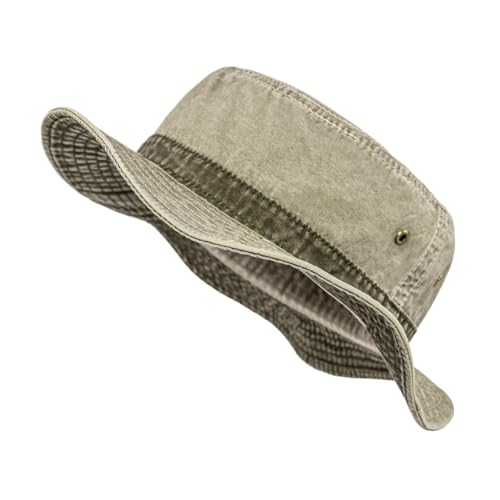 Chapeau d'extérieur protection solaire maximale en coton lavé d'été