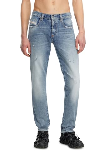 Image of Diesel Mens 2019 D-strukt | Medium waist slim fit with stretch denim comfort