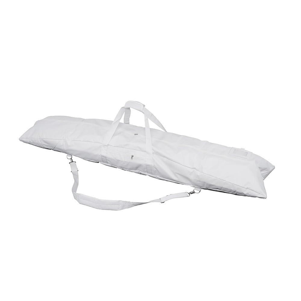 IVOL Torba snowboardowa biała 180 x 40 x 16 cm - wodoodporna biała torba snowboardowa