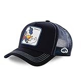 VERSTELLBARE CAP: Diese Tracker Kappe Herren für Erwachsene hat eine Einheitsgröße. Sie lässt sich hinten mit einem Klettverschluss verstellen.