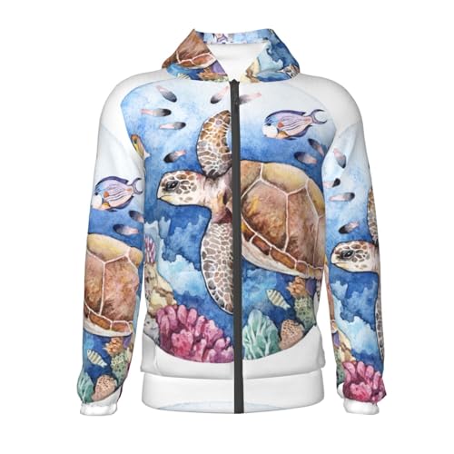 Cute Easter Chickens Kid Hoodies Boys Zip Up Sweatshirts Girls Pullover with Pocket2