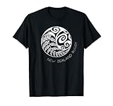 Rugby Neuseeland – inspiriert von Kiwi und Fern Maori. T-Shirt