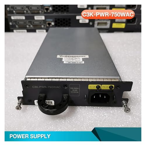 Alimentation C3K-PWR-750WAC pour switch Cisco Catalyst 3560E et 3750E - 3
