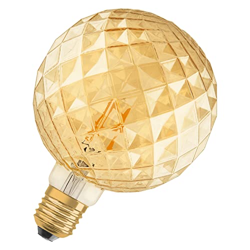 OSRAM LED-Lampe, Sockel: E27, Warm White, 2500 K, 4,50 W, Ersatz für 40-W-Glühbirne, Vintage 1906 LED