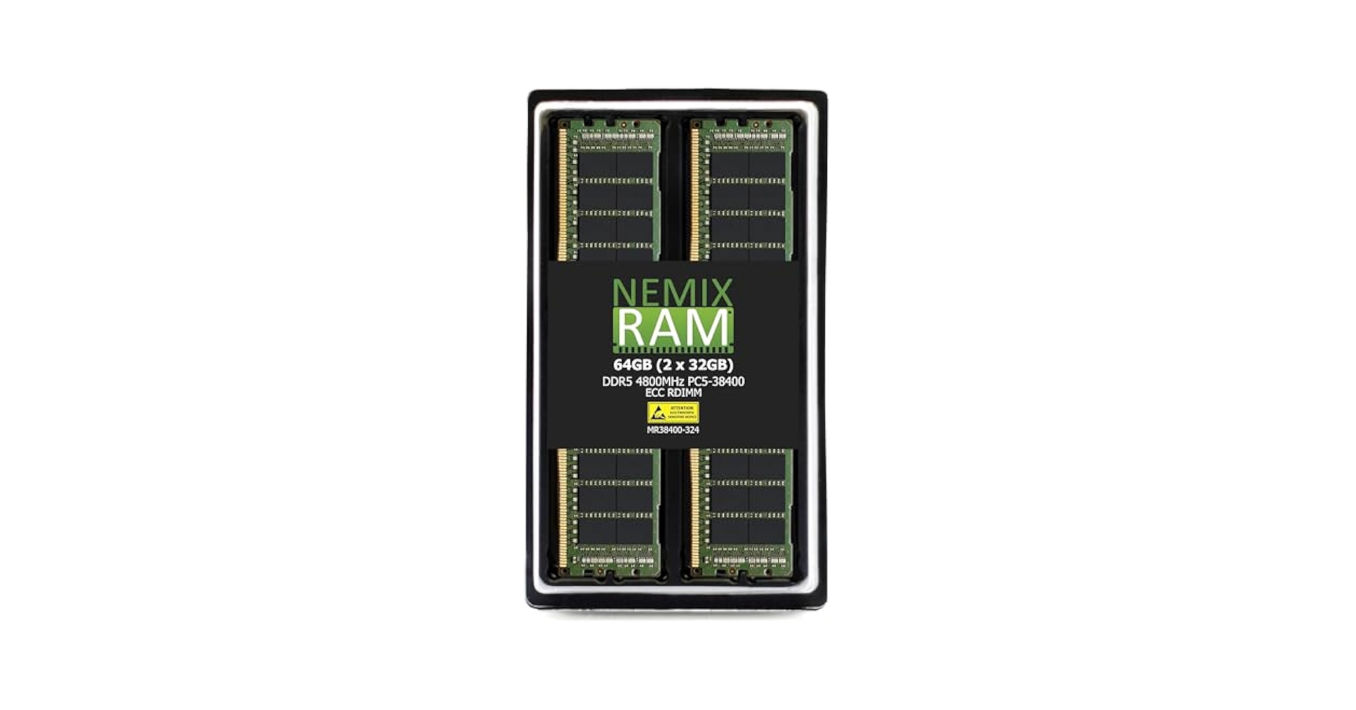 64GBメモリ　DDR5 4800 32GB×2 Crucial 64GB DDR5 4800 MHz SO-DIMM Memory Kit CT2K32G48C40S5 B&H