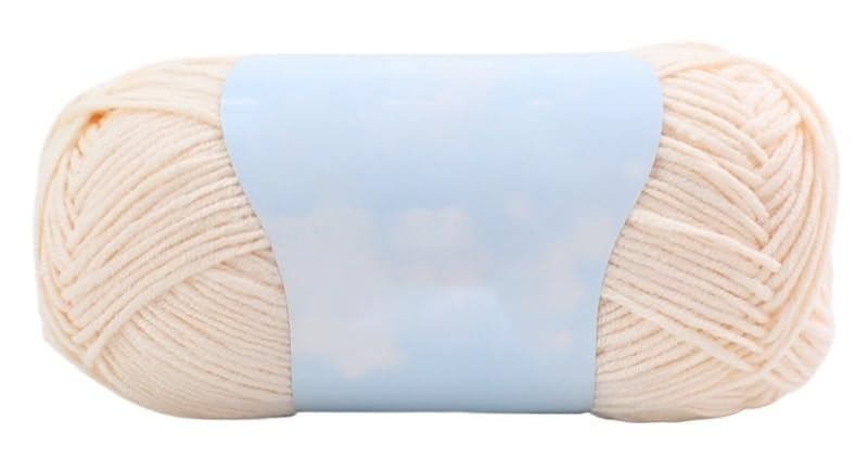 Fil de coton pour crocheter de qualité supérieure à 4 brins réguliers pour ouvrage fin