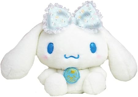 Amazon サンリオ シナモロール 15周年ドール チラシ柄 座高25cm ぬいぐるみ ぬいぐるみ おもちゃ