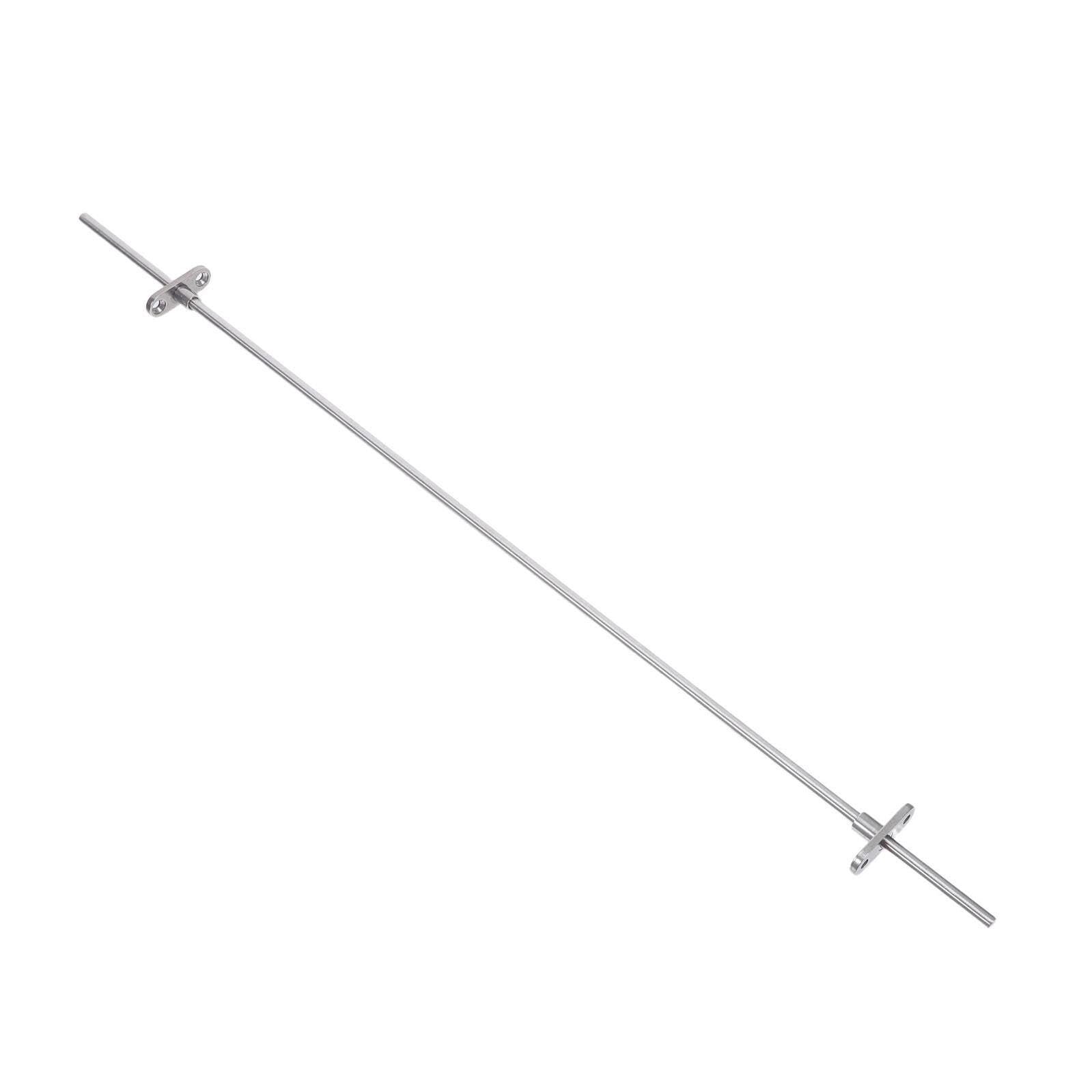 Healvian Hängeregistraturleiste aus Hochfestem Edelstahl 50cm mit Halterung Rostbeständig für Schreibtischschublade Universelle Hängeleiste für Aktenordner im Aktenschrank