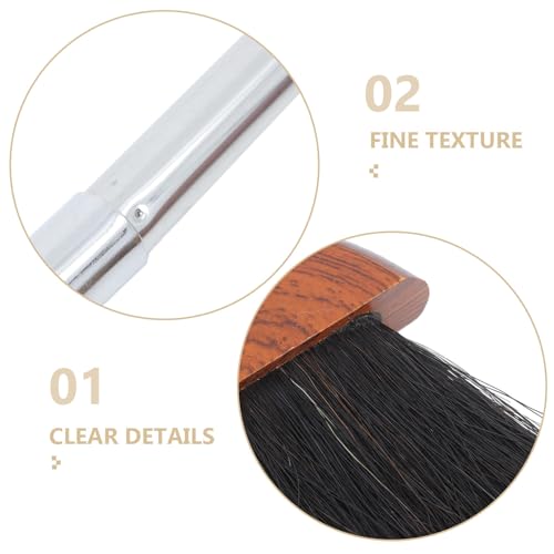 Escoba de madera y cepillo antiestático para pisos 4