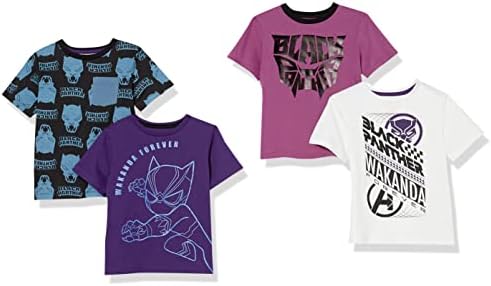 Amazon Essentials Disney | Marvel | Star Wars Boys and Toddlers’ Short-Sleeve T-Shirts (Previously Spotted Zebra), Multipacks Amazon Essentials Disney | Marvel | Star Wars Boys and Toddlers’ Short-Sleeve T-Shirts (Previously Spotted Zebra), Multipacks