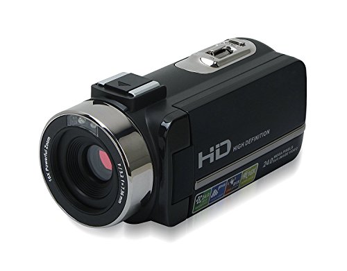 KINGEAR PDK0014 24MP 3 Inch Touch Screen Camera FHD 1080P 30FPS Digital Video Camcorder Night Vision Wide Angle Macro Fisheye Shooting Camera