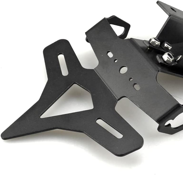 Xerial Motorcycle License Plate Bracket Compatible with Street YZF-R7 YZFR7 2022 License Plate Holder Fender Eliminator Tail Tidy, Black