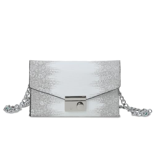 Image of Women's Retro Chain Shoulder bag Snake Print Purse, Leather Crossbody Bag Handbag Evening Bag,Envelope Clutch