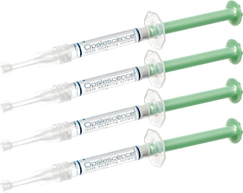 Opalescence 35% CP Mint - Gel Syringes Teeth Whitening - Refill Kit (4 Syringes) Carbamide Peroxide Gel. Made by Ultradent. Tooth Whitening Refill Syringes with Toothbrush. 5197-2tb