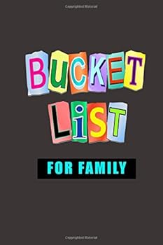 Paperback Bucket List for Family: A Journal Book