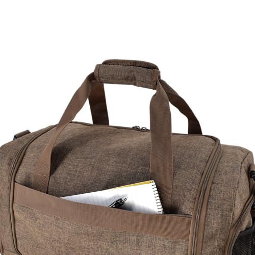 Image of Ultimate Gym Bag 2.0: The Durable Crowdsource Designed Duffel Bag with 10 Optimal Compartments Including Water Resistant Pouch
