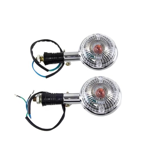 Clignotants moto avec flamme pour custom XJ700 Maxim et VMX120
