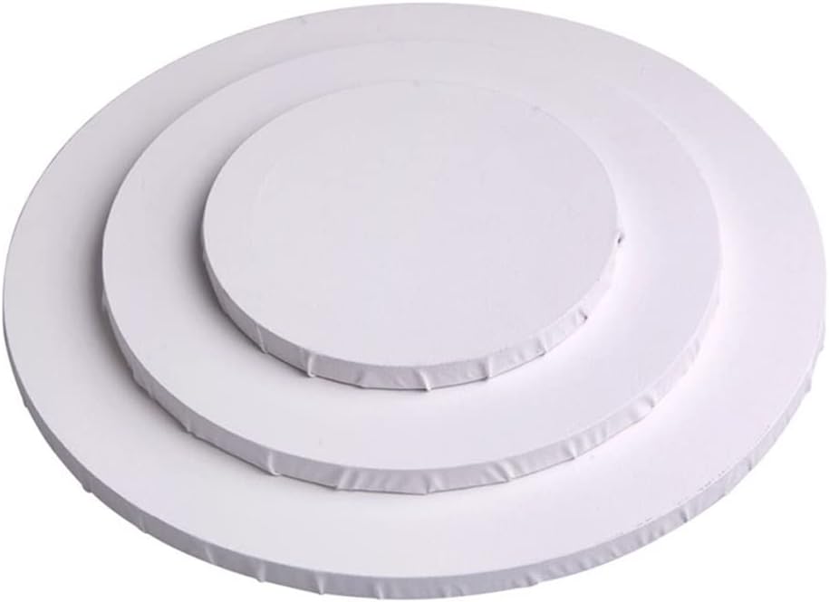 Round Canvas Panel Blank Cotton Acrylic Art Artist Oil Painting for Oil Art, for Artists, Painters&Kids