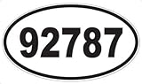 US Decal, Inc. Number 92787 Oval Sticker