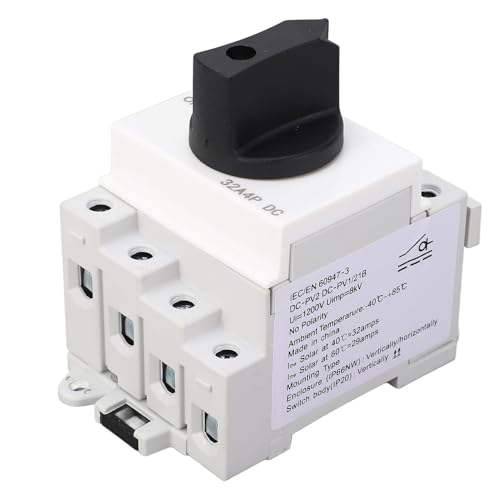 Interrupteur Solaire Haute Performance SEAFRONT Contacts Argentés 1000V - 5