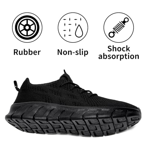 Image of DLWKIPV Men's Shoes Running Road Walking Sneakers Sports Athletic Workout Gym Shoes Casual Comfortable Breathable Fashion