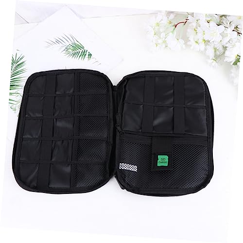 Bolsa de cable de viaje impermeable Uonlytech con compartimentos antiquedadas 6