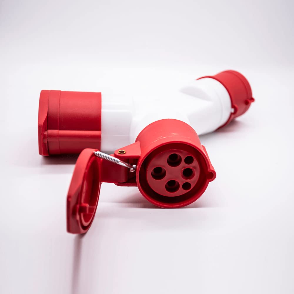 IEC60309 Industrial CEE Connector Socket 4P 32A 380V-415V 3P+E 6h IP67