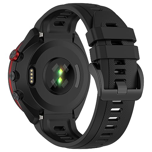 Correa de silicona compatible con Garmin Approach S70 42mm/47mm miniatura 2