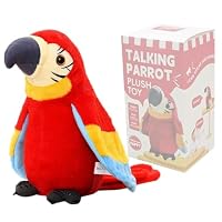 Loro Parlante De Peluche – Repite Lo Que Dices, Mueve Alas Y Cuerpo, Juguete Interactivo Para Niños De 3 Años
