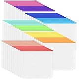 Antner 50PCS Letter Size Binder Pockets for 3 Ring Binder, 10 Assorted Colors Zipper Pouches Waterproof PVC Document Organizer File Folders 3-Hole Loose Leaf Insert Bags Page Sleeves Sheet Protectors