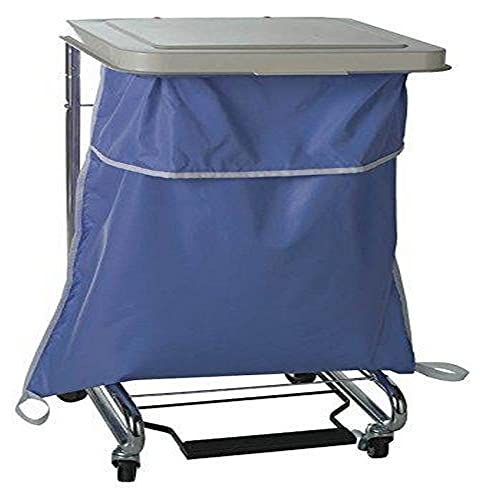 Image of Medline MDT021377 Blue Latex Free Hamper Bag, Blockade, 44 gal, 35 inch Width, 40 inch Length (Pack of 12)