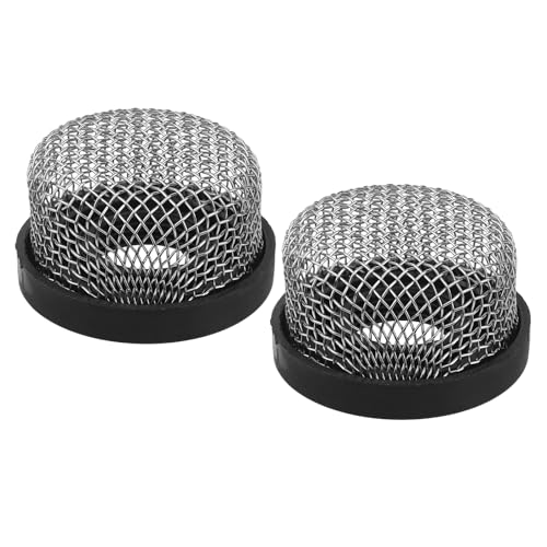 Stainless Steel Mesh Strainer - 3/4 Inch-14 Thread, Aerator Screen Filter Compatible with Drain Lines, Garden Hose Sprayers & Industrial Plumbing Inline Applications (2)