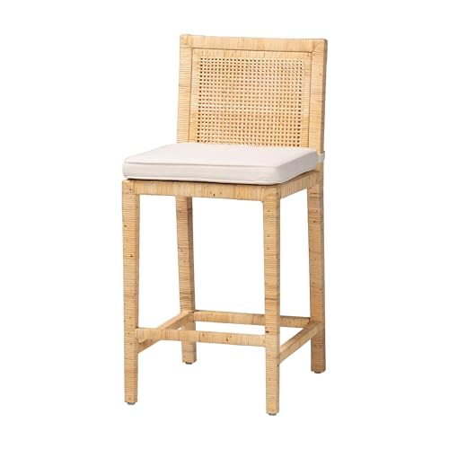 bali & pari Sofia Rattan Stool