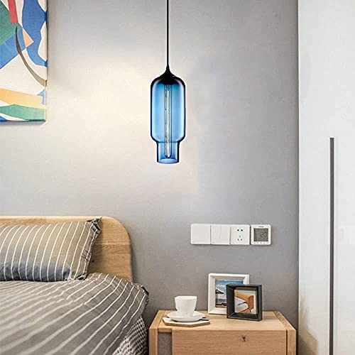 Vidrio soplado a mano: mini lámpara colgante elegante 4