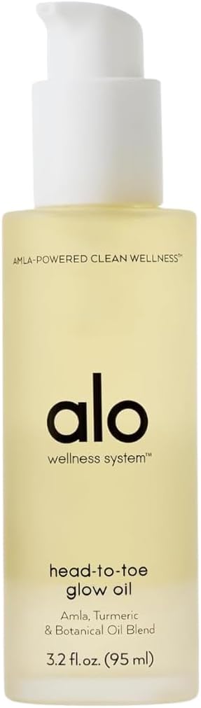 - Head-to-Toe Glow Oil | Glow-Boosting Natural Dry Body Oil | Jojoba, Amla, Aloe & Vitamin E | Hydrates & Nourishes Skin | Citrus Scent | 3.2 Oz