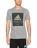 adidas Mens Badge of Sport Label Tee