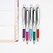 Zebra Pen Z-Grip Flight Retractable Ballpoint Pen, Bold Point, 1.2mm, Assorted Fashion Colors, 5-Pack