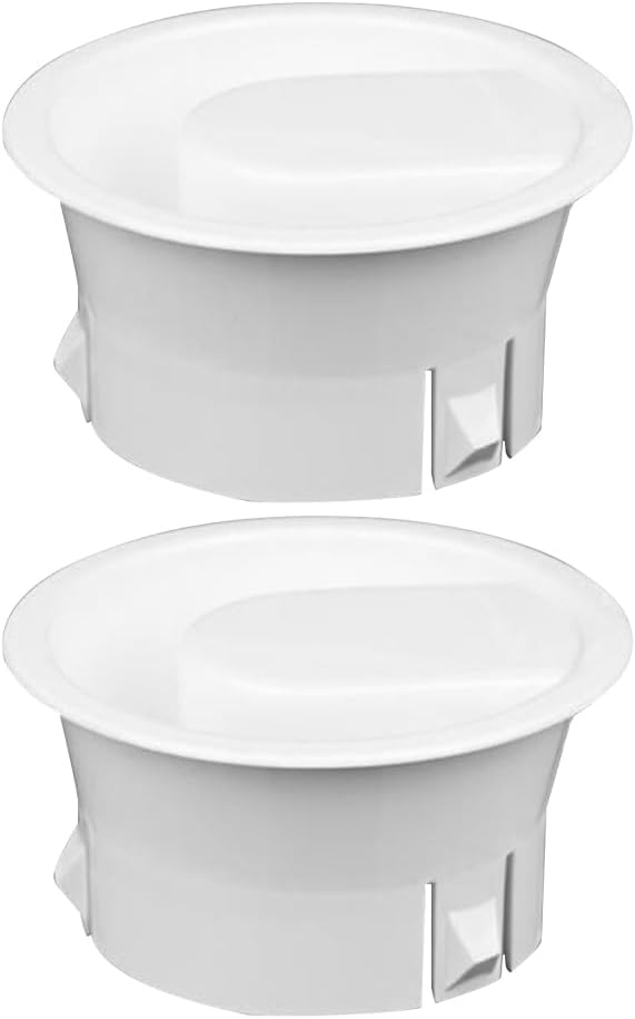 ULTECHNOVO 2-Pack Replacement Plastic Pitcher Lids 2.99" Spill-Resistant Leakproof Covers for Cold Water Jugs & Kettles