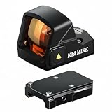 KIAMINE 3 MOA Red Dot Sight,RMR/407C/507C Footprint