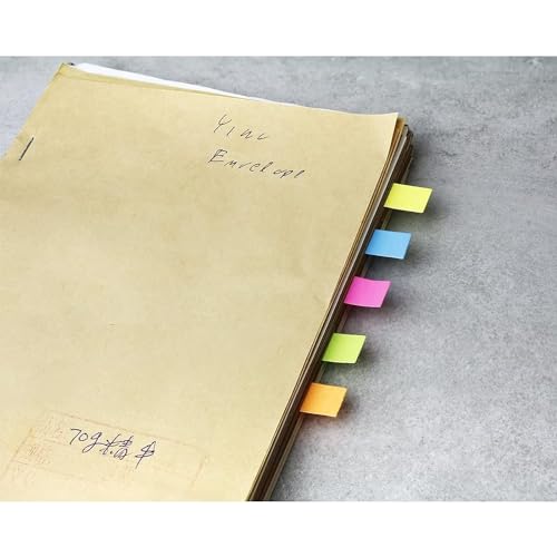 Image of Crackles Sticky Notes - 375 Sheets Sticky Pad, Stick Notes for Study, Stationary Items, Self-Adhesive Memo Pad Sticky Notes Bookmark Point It Marker Memo Sticker