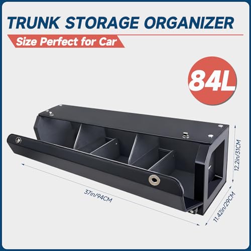Trunk Organizer SUV with LED Light, Trunk Storage Organizer with Lights by CarCrate - Used condition - Image 6