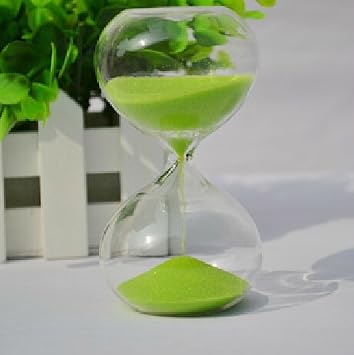 Sand timer Creative Ornaments 15/30 Minute Hourglass Green, 15min